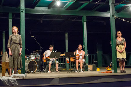 (l-r): Brenna Sweet, Matt Desmarais, Ben Schmidt, Amie Lytle